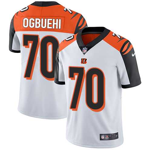 Nike Cincinnati Bengals #70 Cedric Ogbuehi White NFL Vapor Untouchable Limited Jersey,We sell and wholesale Nike Cincinnati Bengals #70 Cedric Ogbuehi White NFL Vapor Untouchable Limited Jersey on line form chian!